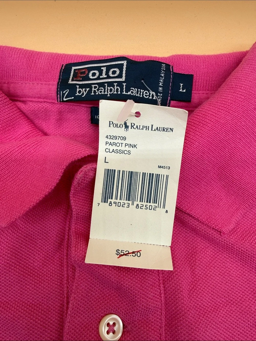 Ralph Lauren Men’s Polo Shirt in Fuchsia Pink